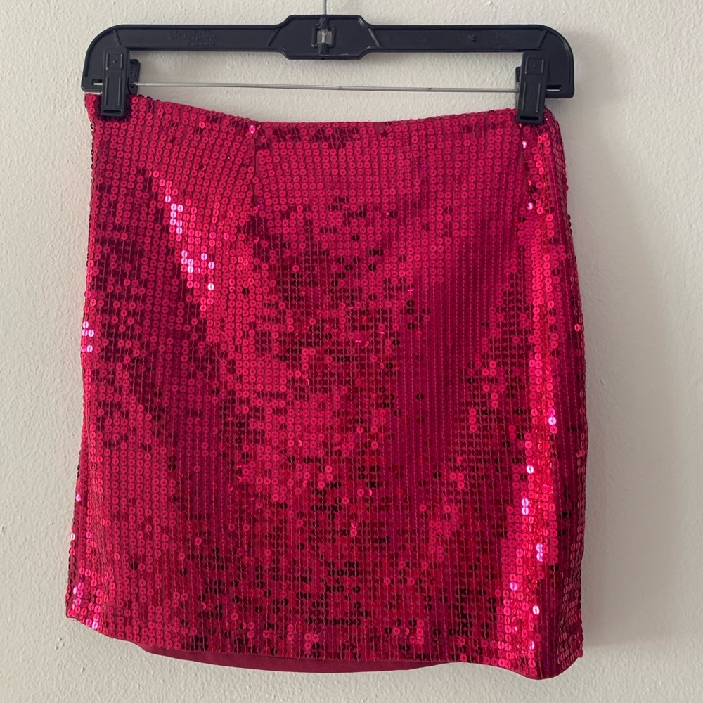 Sparkle mini-skirt